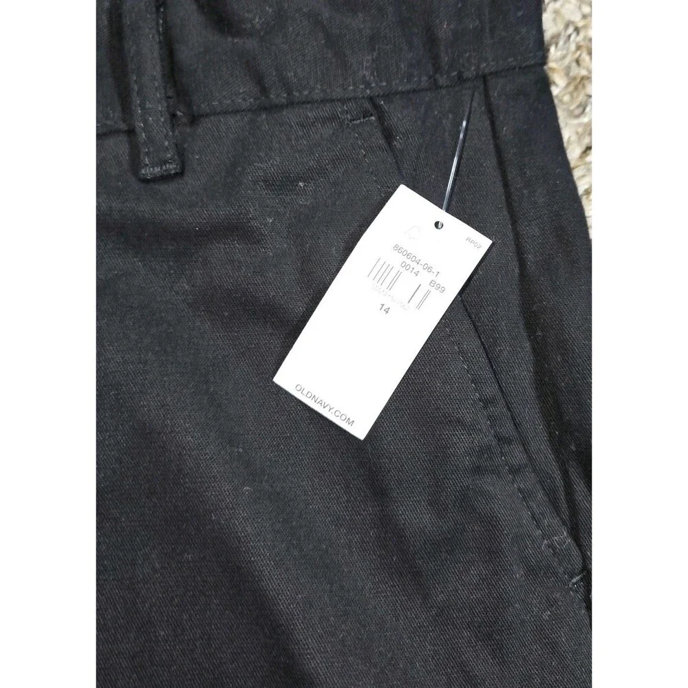Boys Old Navy Built In Flex Black Shorts Size 14 NWT
